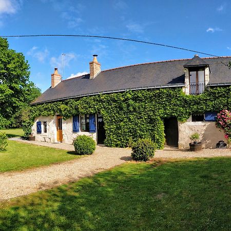 Traditional Longere Farmhouse At La Fortinerie Mouliherne Exteriér fotografie