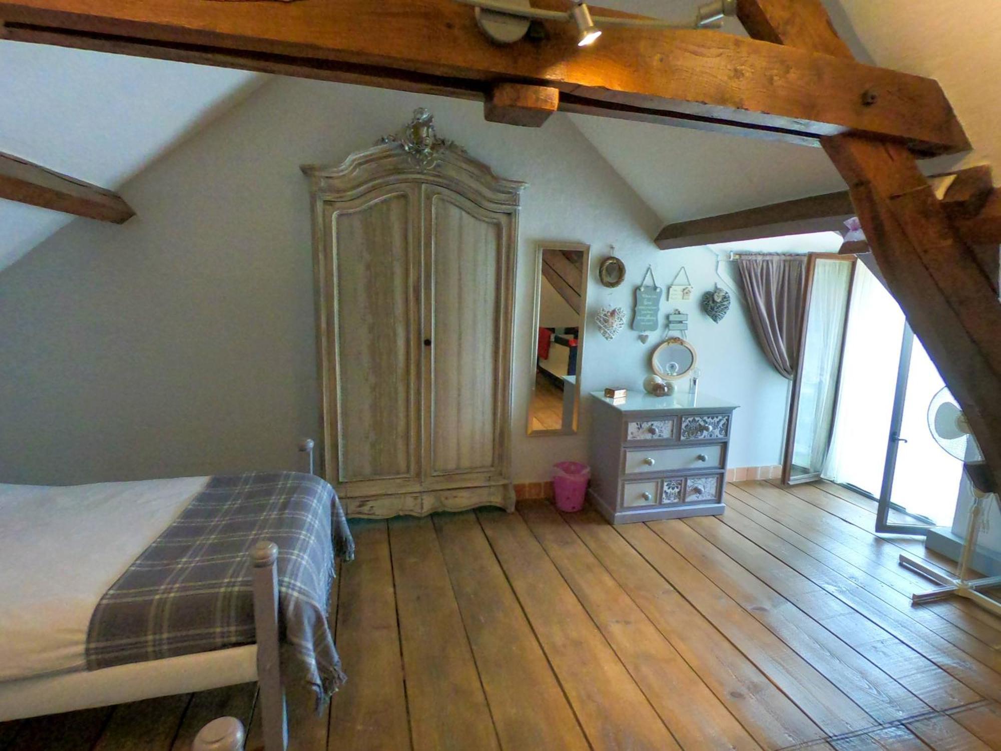 Traditional Longere Farmhouse At La Fortinerie Mouliherne Exteriér fotografie