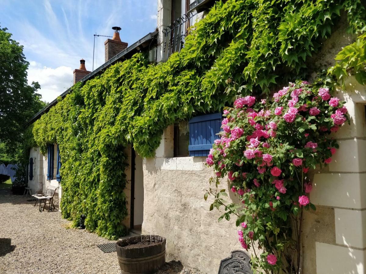Traditional Longere Farmhouse At La Fortinerie Mouliherne Exteriér fotografie